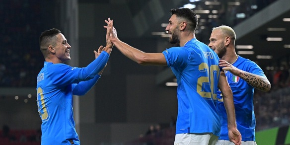 Albania-Italia 1-3: Di Lorenzo e doppietta di Grifo, tris azzurro
