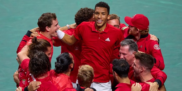 Coppa Davis, storico trionfo per il Canada: 2-0 all'Australia