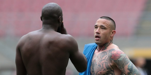 Nainggolan su Lukaku: "Lasciare la nazionale belga?  Fisicamente non è più lui"
