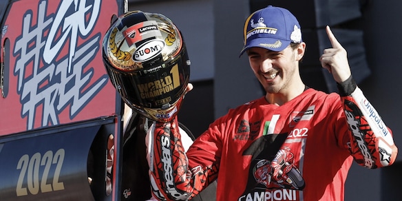 Ducati, Bagnaia e il trionfo in MotoGP: "Merito della VR46 Academy"