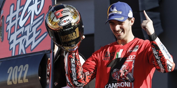 MotoGP: Bagnaia cittadino benemerito di Pesaro