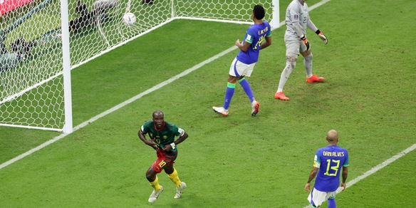 Camerun-Brasile 1-0 diretta: decide un gol di Aboubakar al 92'