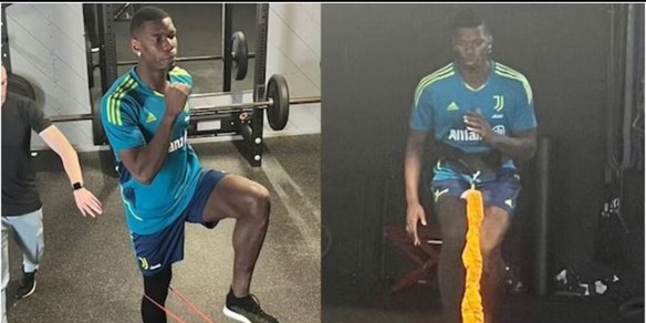 Pogba: Juve, guarda come si allena
