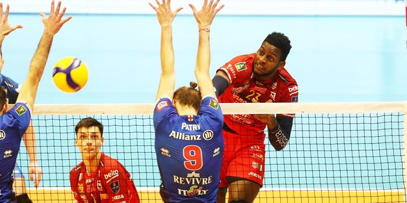 Civitanova doma Milano e entra in Coppa Italia