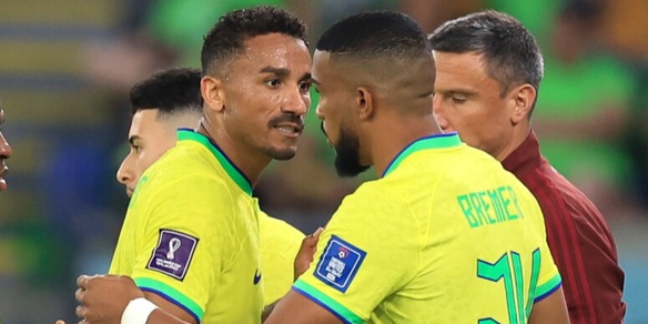 Brasile: dopo la staffetta con Bremer, la dedica di Danilo a Telles e Gabriel Jesus