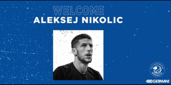 Germani Brescia, ufficiale l'ingaggio del playmaker Nikolic