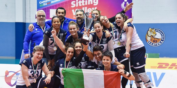 Sitting Volley: la GiocoParma alza la Coppa Italia
