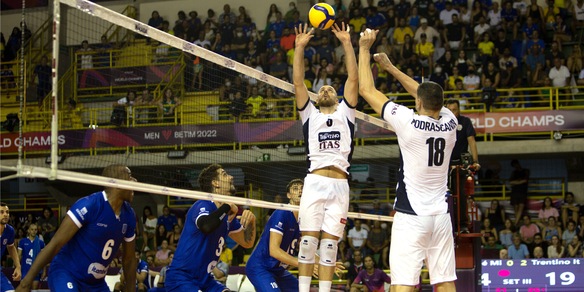 Mondiale per Club: Trento batte il Minas e vince la Pool B