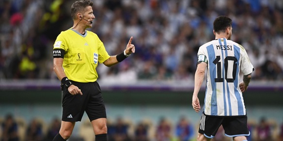 Mondiali, sarà Orsato l'arbitro della semifinale Argentina-Croazia