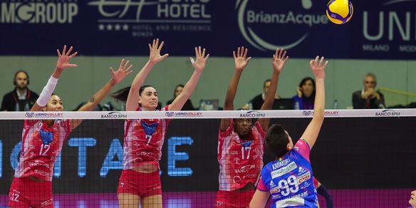 Scandicci sale al secondo posto, Novara batte Milano