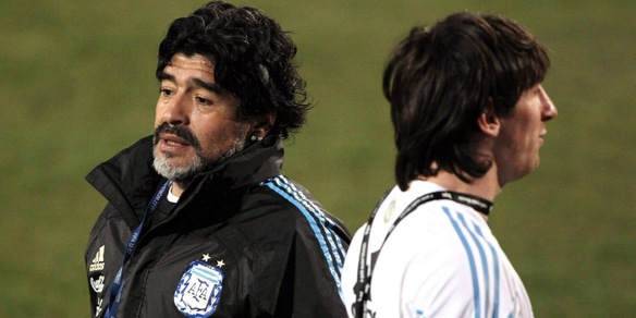 Messi a due passi da Maradona