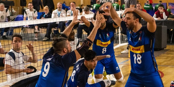 Sitting Volley: l'Italia supera la Francia, giocherà per il 5° posto