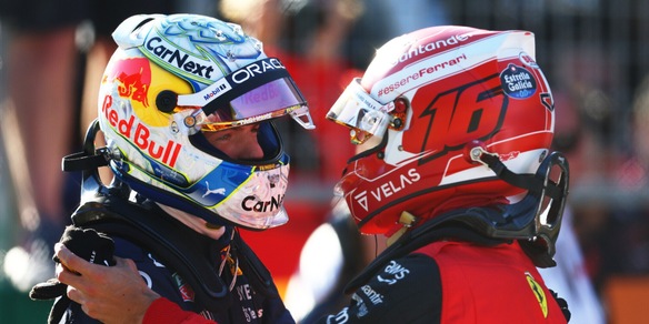 F1, Leclerc e il videogioco regalato a Verstappen: "Per il mio più grande fan"