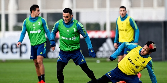 Juve, doppio lavoro alla Continassa e mini torneo