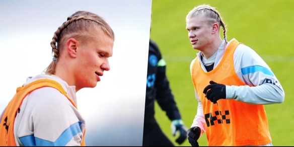 Haaland cambia look e sfoggia le treccine!