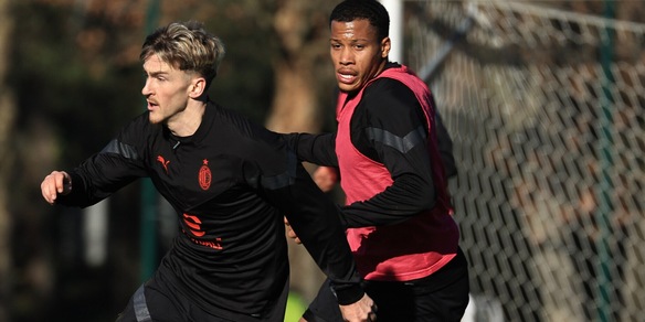 Milan, allenamento e pensiero al campionato