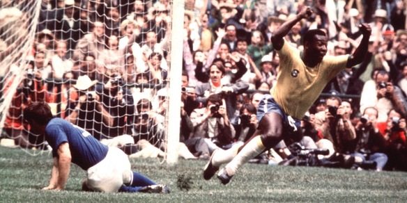 Quando Pelé volò sull’Italia
