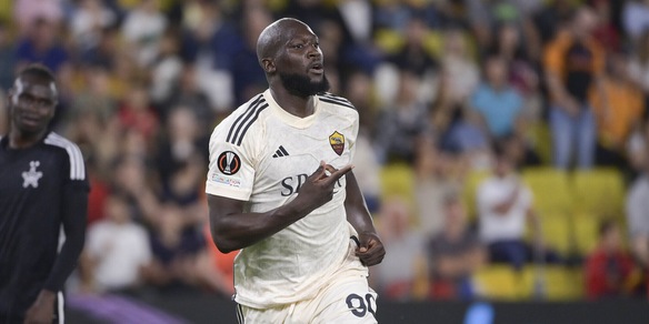Lukaku segna per quattro: per la Roma è già indispensabile