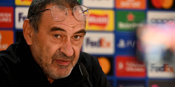 Retroscena Sarri: "Prima della partita con il Celtic ho detto una cosa alla squadra"
