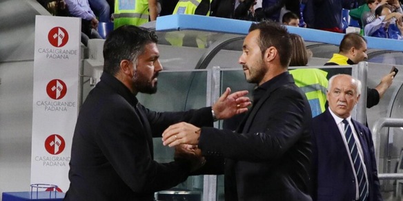 Gattuso-De Zerbi, il braccio di ferro continua in Europa