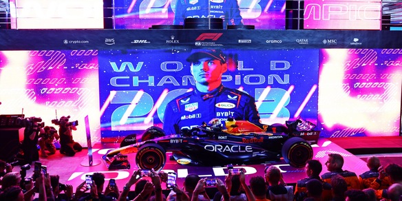 Red Bull, euforia Verstappen in Qatar: “Incredibile essere campione per la terza volta”