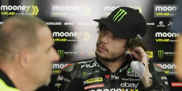 MotoGP: frattura alla clavicola per Bezzecchi, salta il GP d'Indonesia