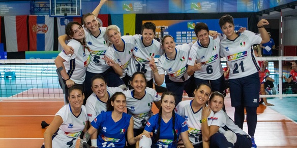 Europei di Sitting Volley: la femminile spazza via la Croazia
