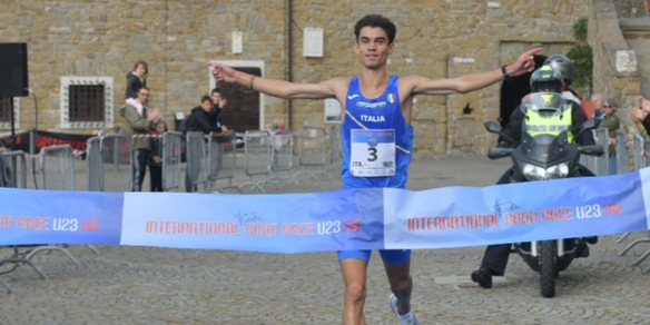 E’ festa Italia alla 1st International Road Race Running Match U.23 10k