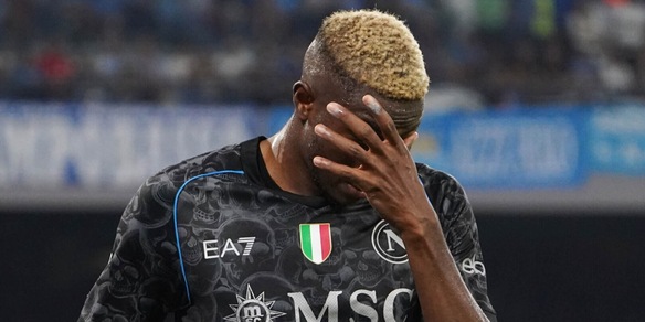 Osimhen e la maledizione Milan: la statistica è da non credere