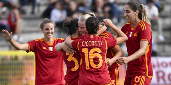 Rivivi la diretta: Vorskla Poltava-Roma femminile 1-6
