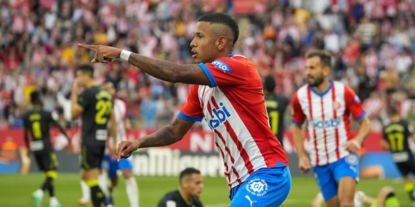 Girona, 'manita' e vetta: 5-2 all'Almeria e aggancio al Real Madrid