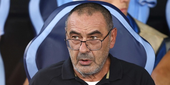 Lazio, Sarri: "Siamo con l'acqua alla gola in Champions, troppo timorosi"