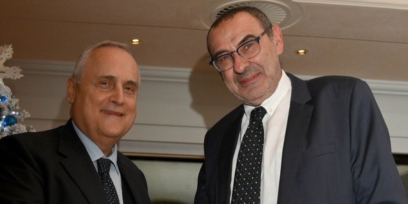 Lotito-Sarri: il patto di stabilità per la Lazio