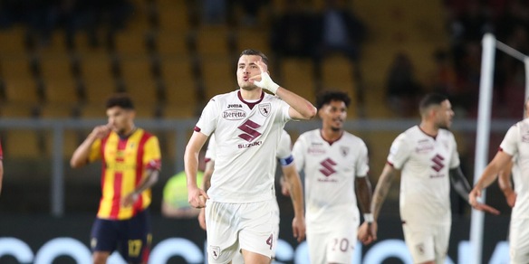 Il Lecce cade al Via del Mare col Torino, decisivo Buongiorno