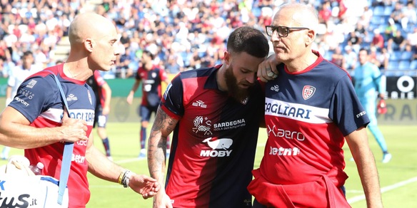 Cagliari, lesione per Nandez: i tempi di recupero