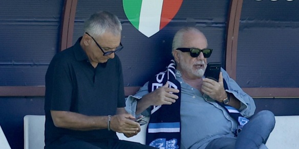 "De Laurentiis è il numero uno come carisma", che elogio dall'ex Napoli