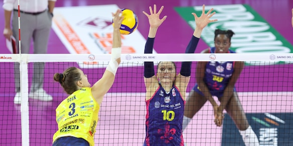 Conegliano corsara contro Scandicci, Novara cinque su cinque