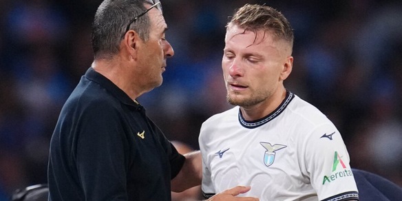 Lazio, Immobile in panchina: Sarri spiega il motivo