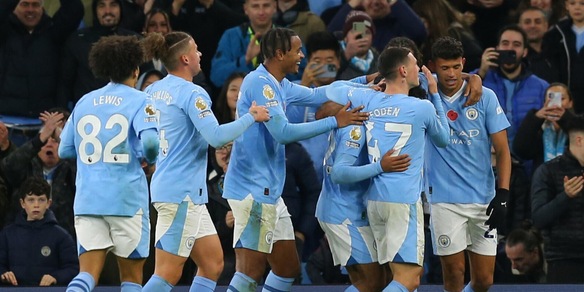 Premier League: il City dilaga con il Bournemouth, l'Arsenal va ko