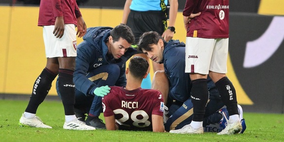 Torino, si ferma Ricci: l'esito degli esami