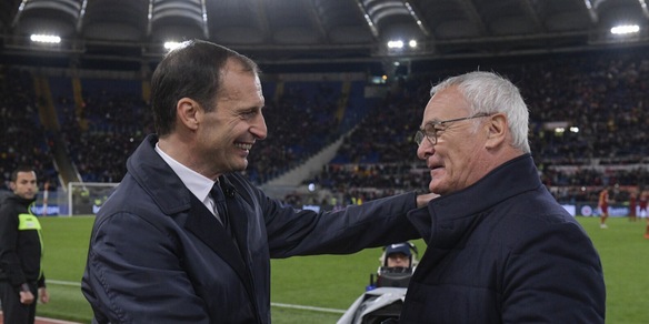 Juve, Allegri contro la "maledizione" Ranieri: i numeri