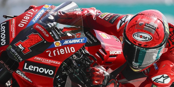 Ducati, Bagnaia: "Dispiace per la Sprint ma domenica sono il pole"