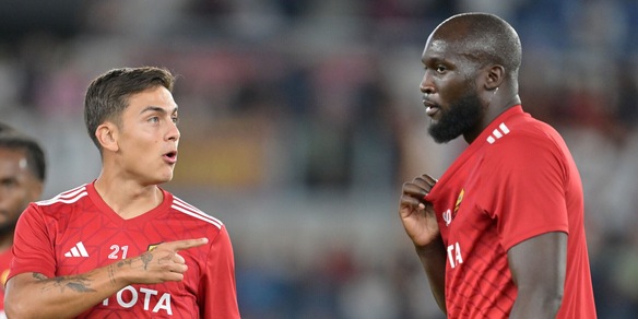 Roma, la LuPa non morde: la coppia Lukaku-Dybala fatica