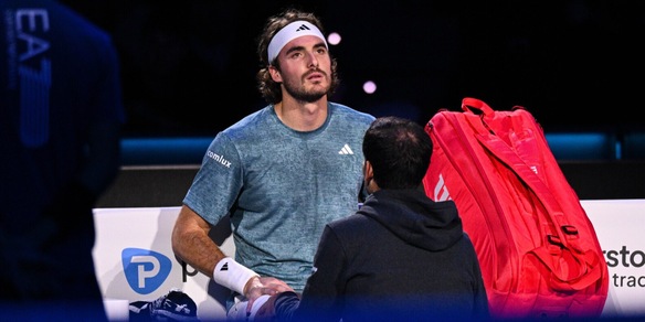 Tsitsipas si ritira contro Rune: cosa succede ora alle Atp Finals, gli scenari