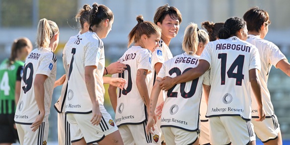 Roma femminile inarrestabile: 2-0 al Sassuolo, rivivi la diretta