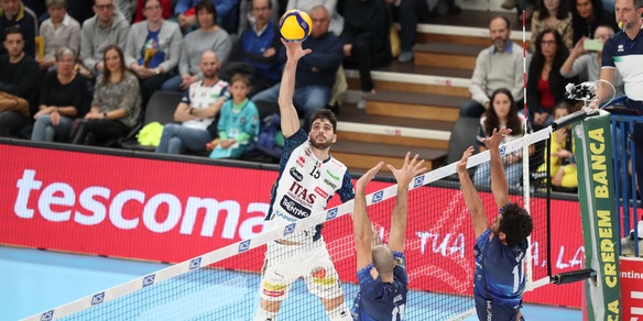 Trento sola in testa, Piacenza sfiora il colpo a Perugia