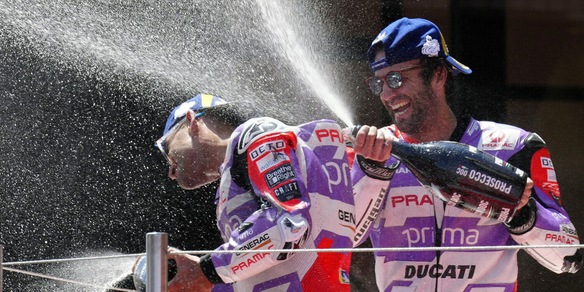 Ducati Pramac campione del mondo team: è la prima volta nella storia