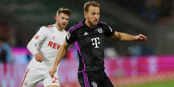 Bayern, basta Kane per battere il Colonia e salire in vetta