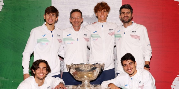 Coppa Davis, Italia in testa al ranking: è la prima volta nella storia