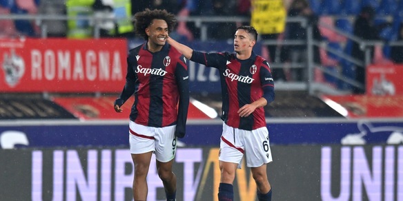 Bologna tre punti per l'Europa: Fabbian e Zirkzee mandano ko il Torino